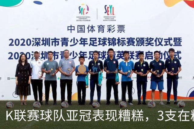 K联赛球队亚冠表现糟糕，3支在精英赛淘汰区2支二级联赛小组垫底